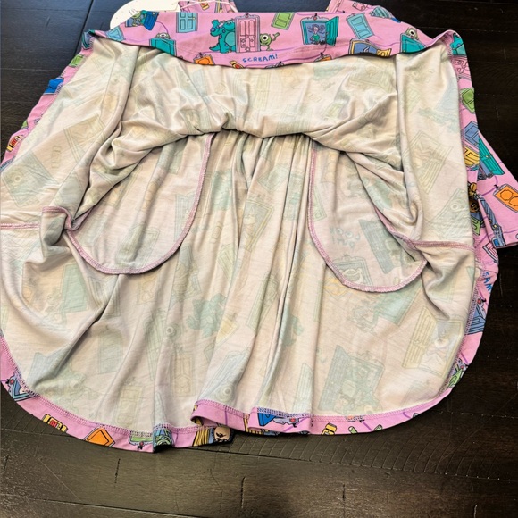 Little Sleepies NWT Disney Monsters Inc. Scream Team Twirl Size 2T - Picture 4 of 4